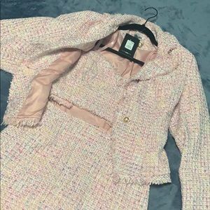 3 piece Grown Woman Tweed Skirt Set | Fashionnova